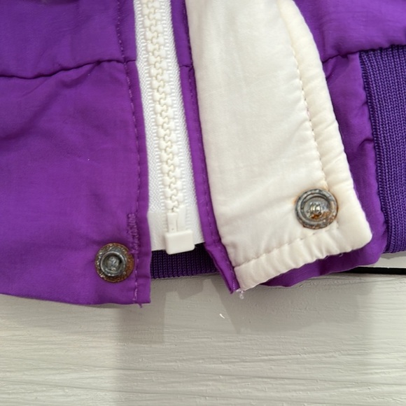 Vintage Electrolux Windbreaker Jacket Teal Purple size L - Picture 5 of 8